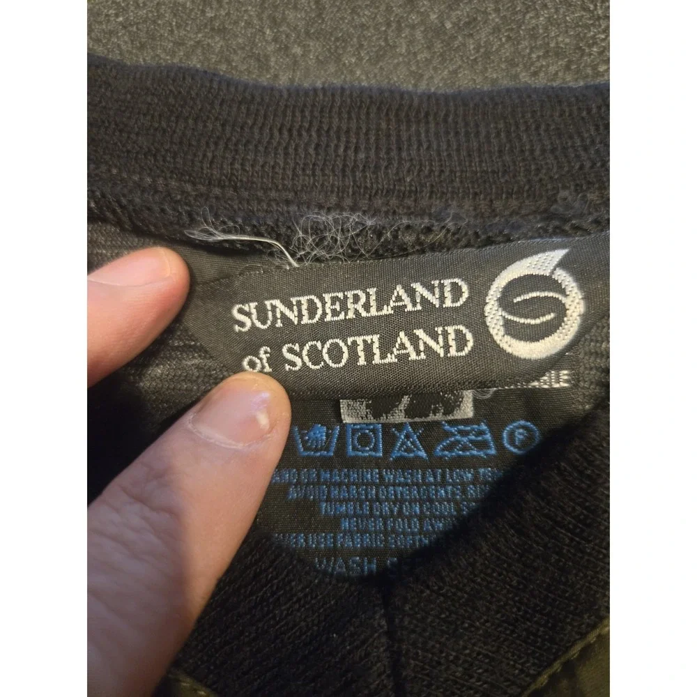 Vintage Sunderland Scotland St Andrews Golf Rain Pullover Jacket Mens L
